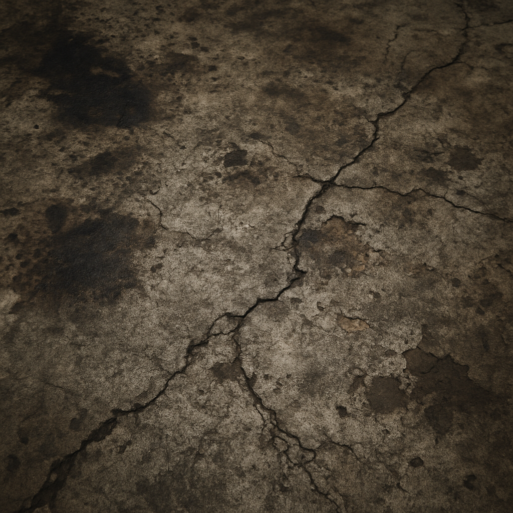Ugly, Cracked Concrete